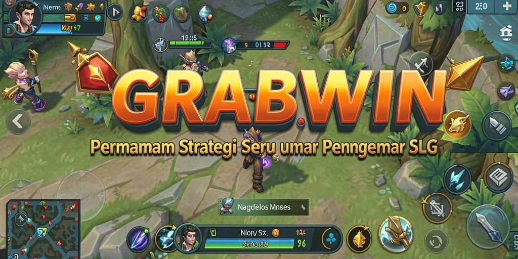 Tangkapan layar gameplay GRABWIN yang menegangkan.