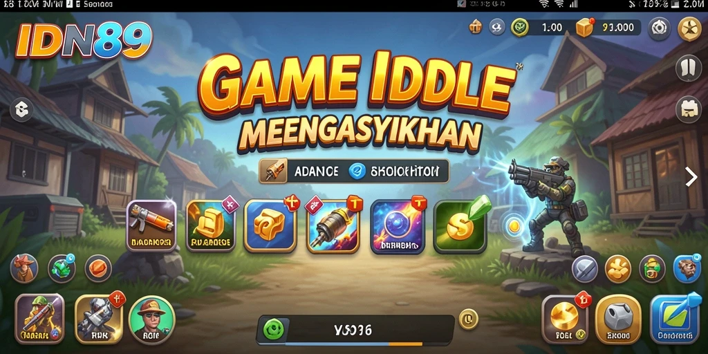 Tampilan gameplay IDN89 yang menarik dan penuh warna.