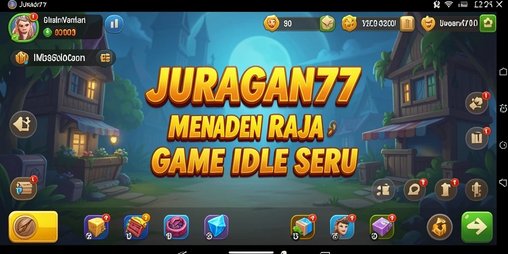 Tampilan permainan JURAGAN77 dengan mekanisme Idle yang menarik.