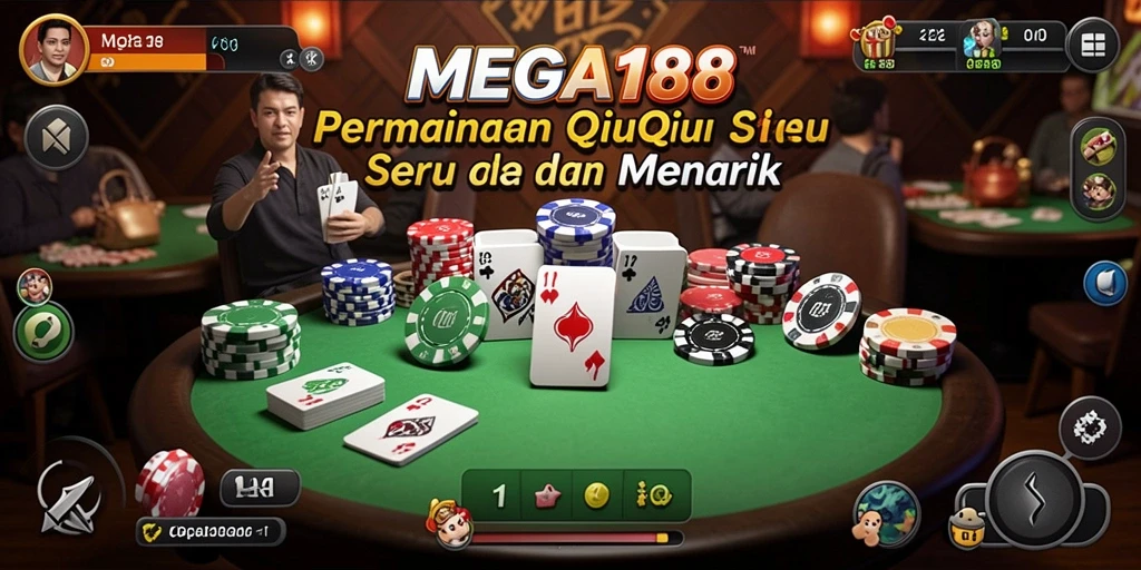 Screenshot gameplay QiuQiu yang seru di MEGA188.